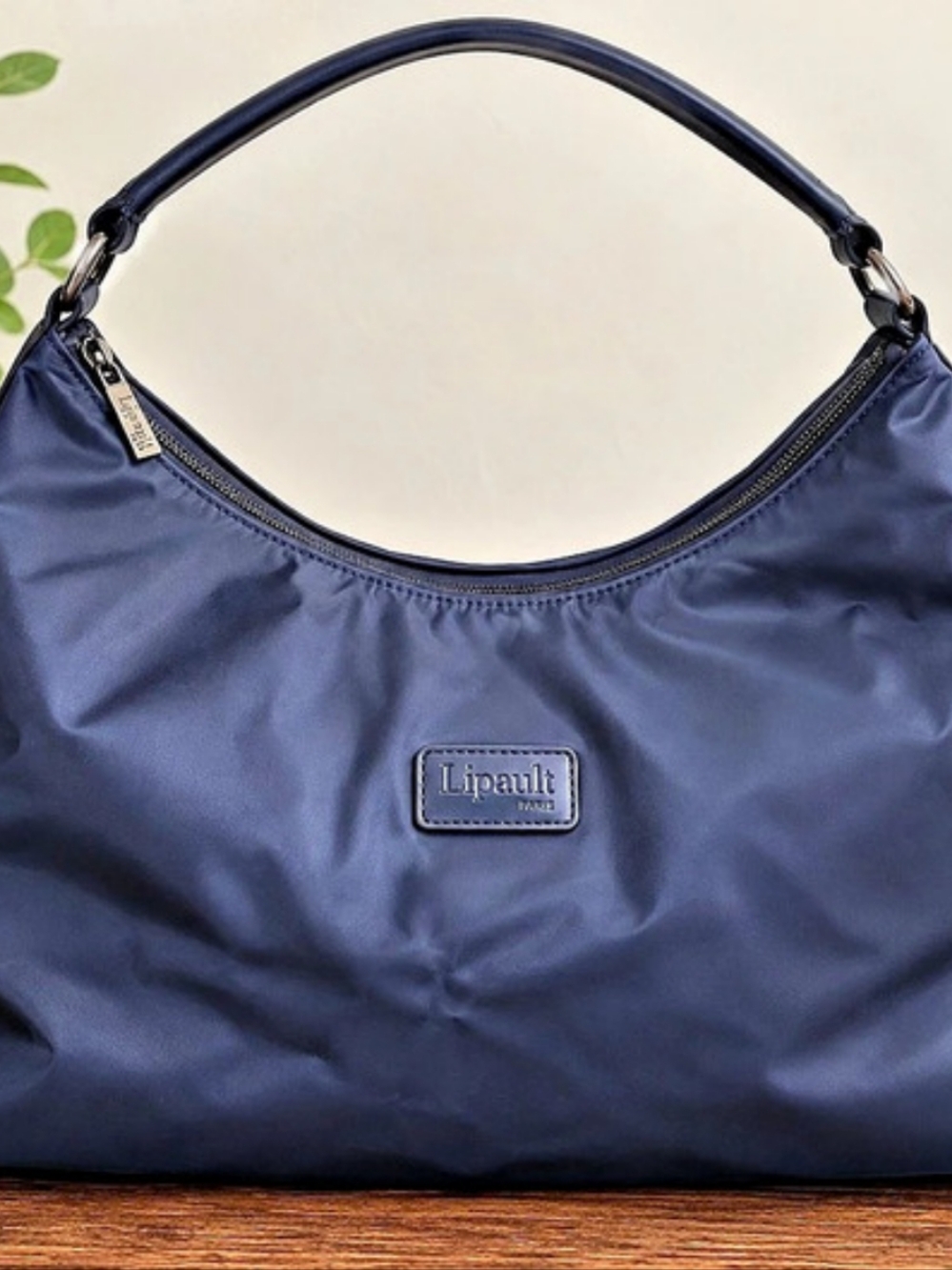 Lipault Hobo Bag Shoulder Bag Blue